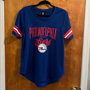 New with tags NBA Blue Philadelphia 76ers Shirt